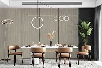 威海轻奢风格-餐厅