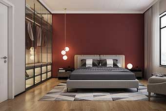 威海现代风格-卧室