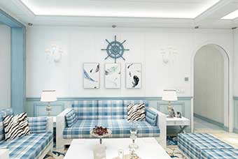 威海地中海风格-客厅