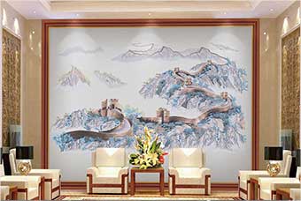 威海森佰汇航空纤维墙咔（唯我中华）