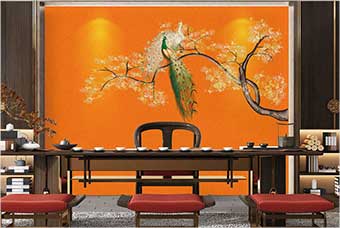 威海森佰汇航空纤维墙咔（春花秋月）