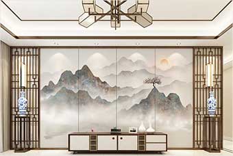 威海森佰汇航空纤维（山水画系列）