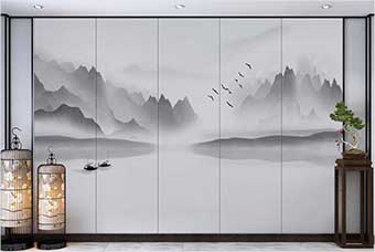 威海森佰汇航空纤维（山水画系列）