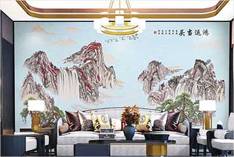 威海森佰汇航空纤维墙咔(鸿运当头)