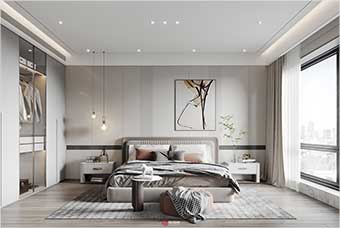 威海卧室空间案例