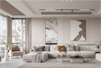 威海客厅空间案例