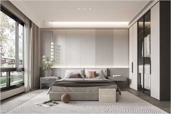 威海卧室空间案例